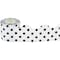 Teacher Created Resources Black Polka Dots on White Scalloped Rolled Border, 50 ft/Roll, PK3 TCR8946 - alternate 3